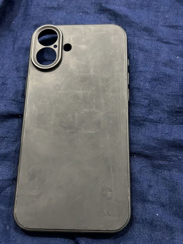 Black iPhone 16 plus Case