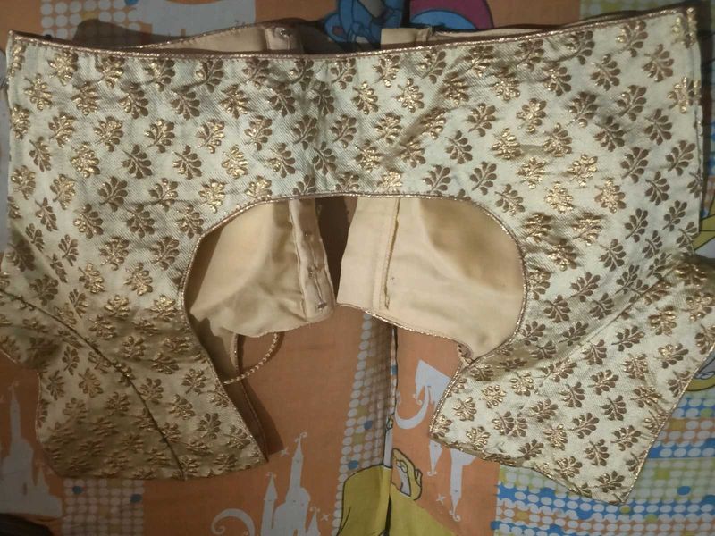 Brand New Designer Blouse - Golden Bieze Colour