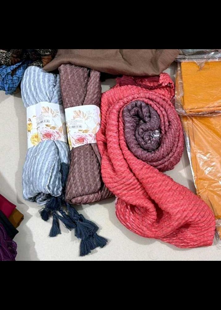 Beautiful Textured Dupattas pack of 2