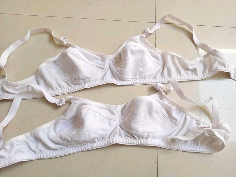 White Bra Set heavy quality