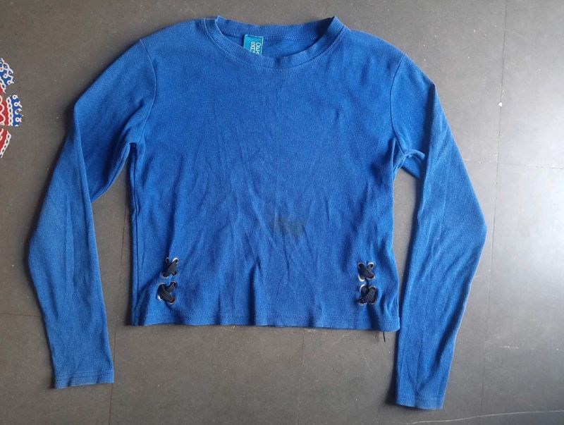Blue Long Sleeve Top💙
