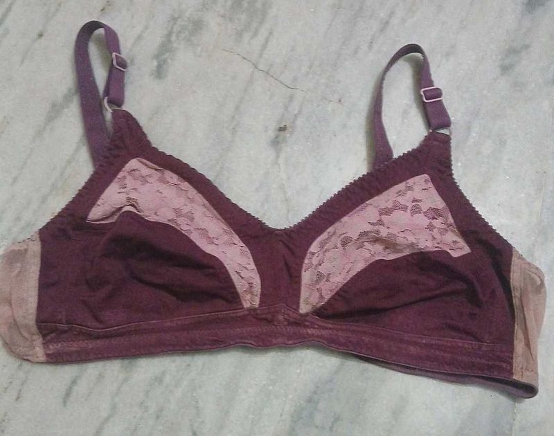 Comfortable Lace Detail Bra