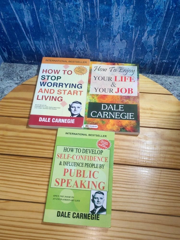 Dale Carnegie Personal Growth Books Combo