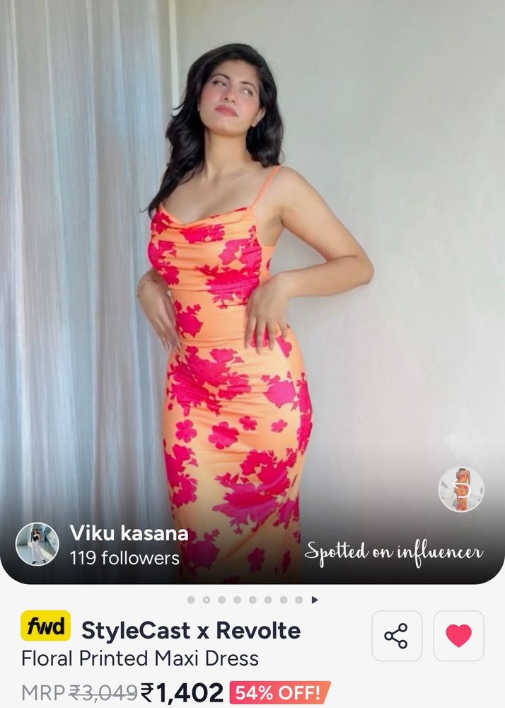 Vibrant Floral Maxi Dress