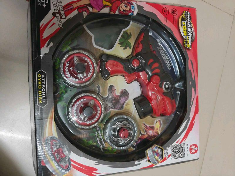 Dinosaur Gyro Attack Toy Set