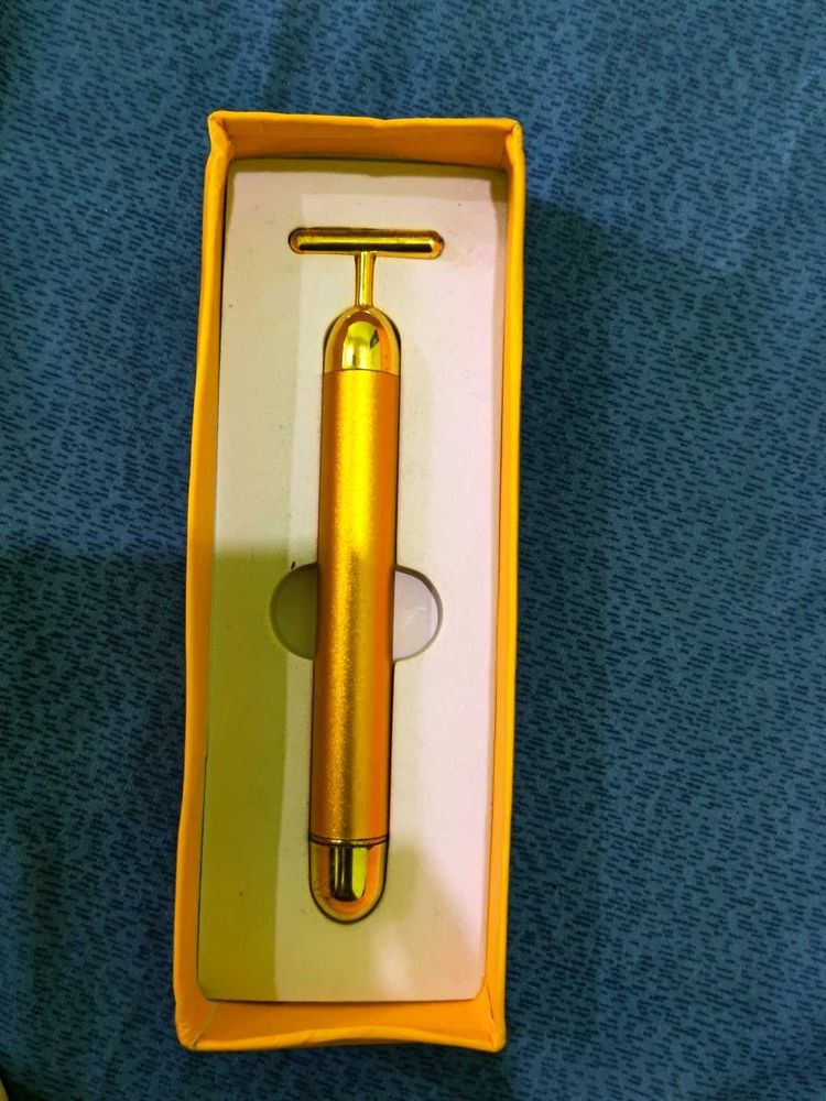 Gold Facial Massager