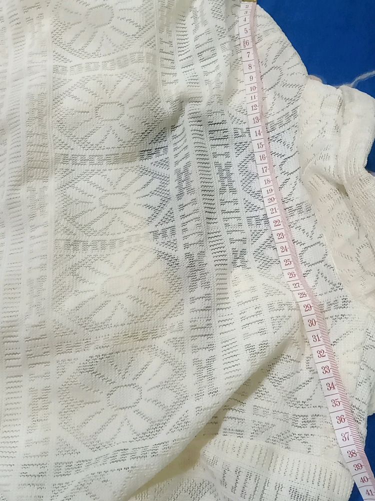 Vintage White Lace Top