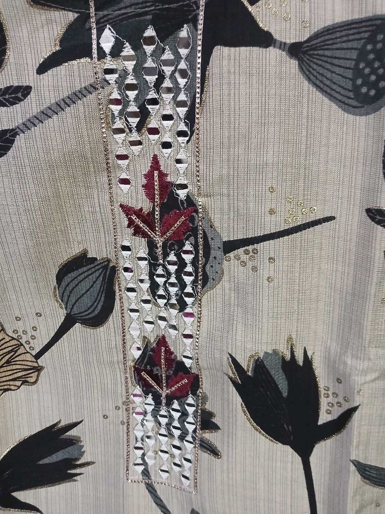 Floral Print Kurta 3xl,4xl,5xl