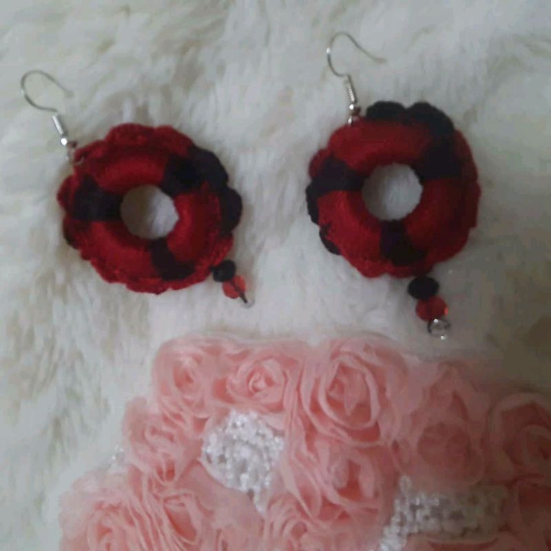 handmade crochet earrings