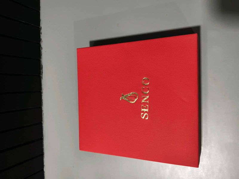 SENCO necklace Box - Red