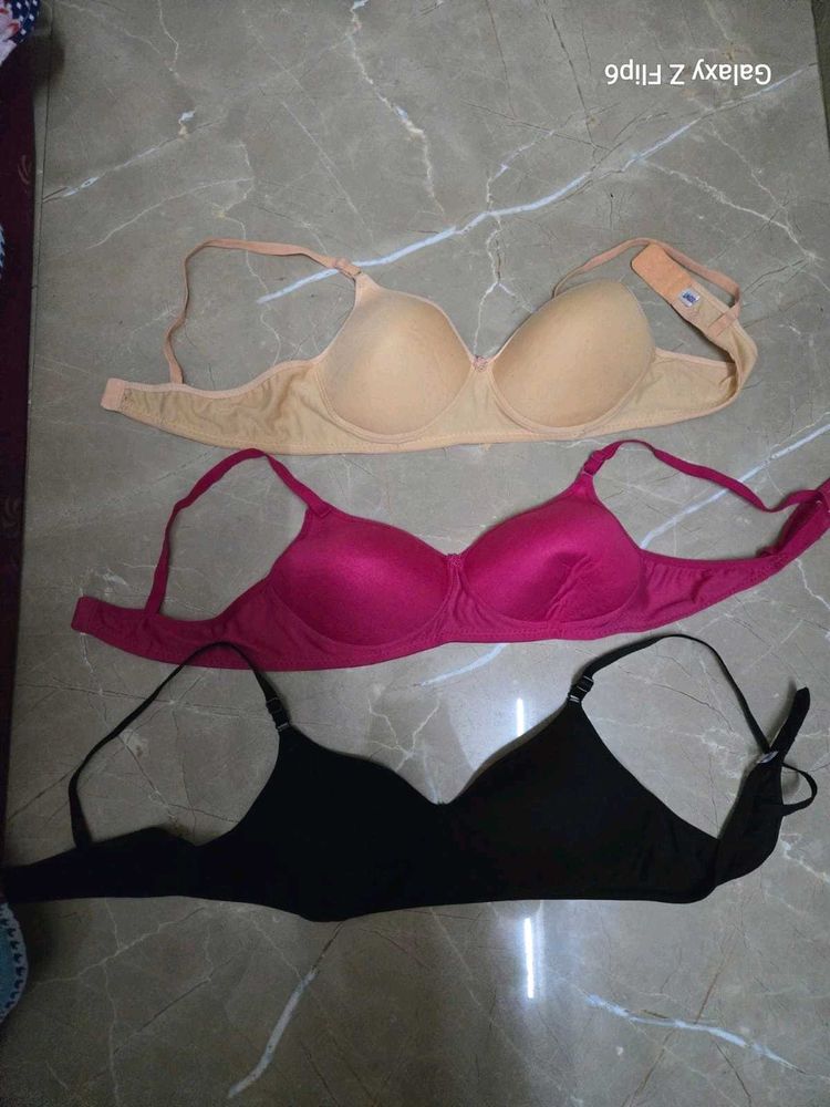 Set of 3 Comfortable Bras