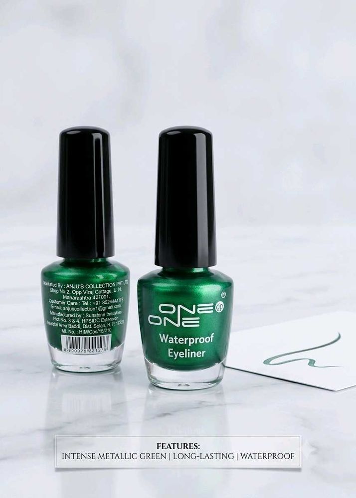 Mettalic Green Eye Liner