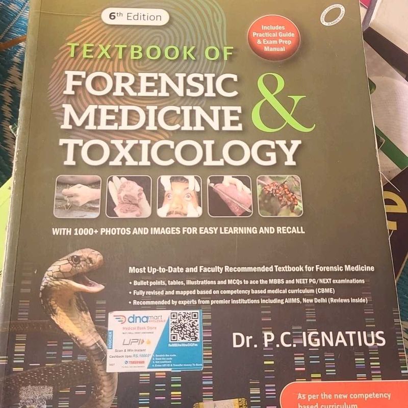 Forensic Medicine &amp; Toxicology Textbook