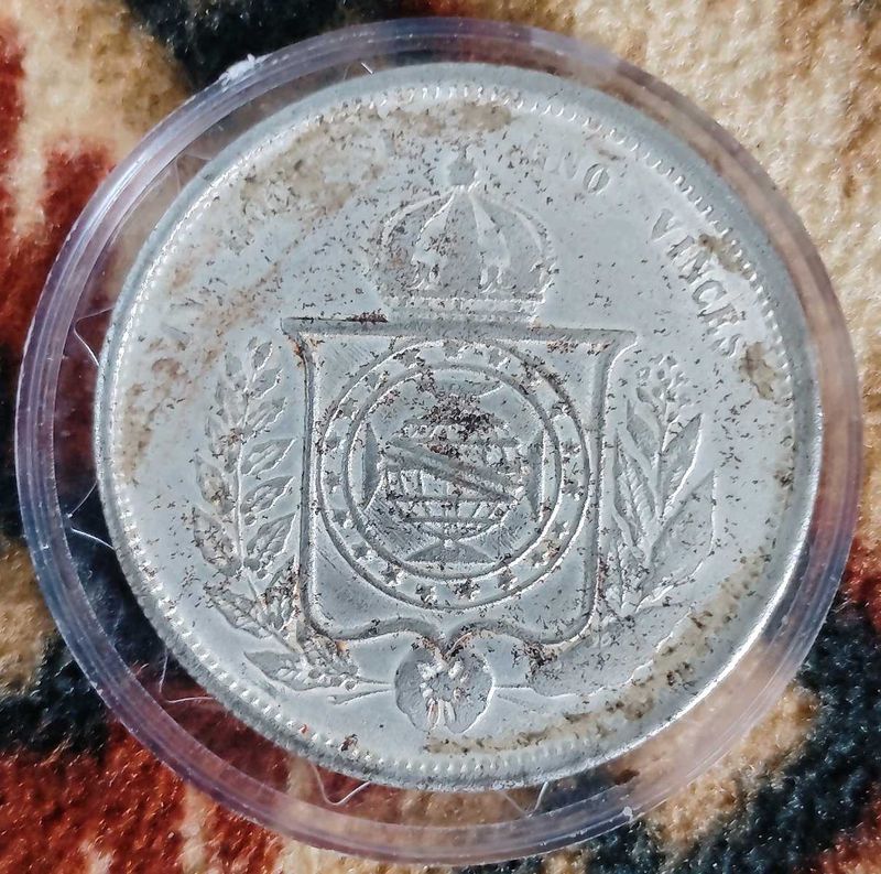 Vintage Silver Coin Replica.
