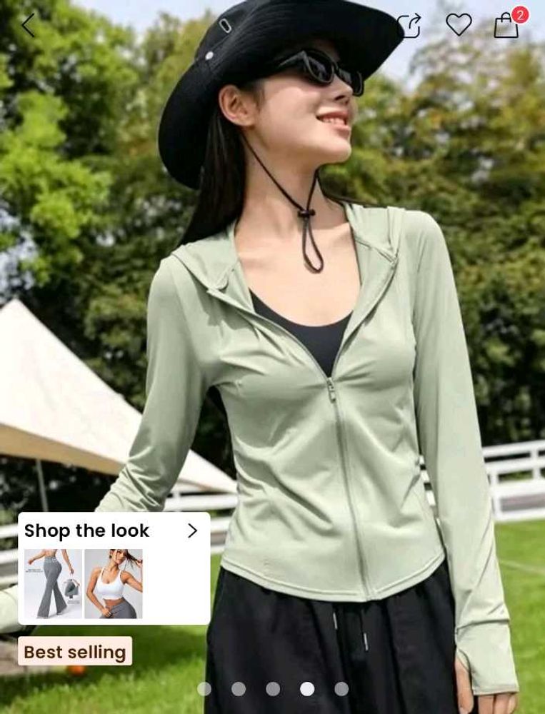 Lightweight Hooded Zip-Up Jacket