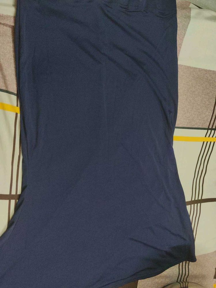Navy Blue Ethnic Skirt