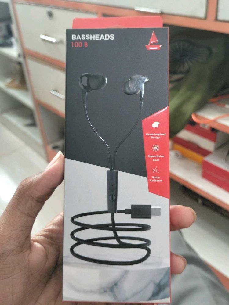 boAt Bassheads 100 B Earphones
