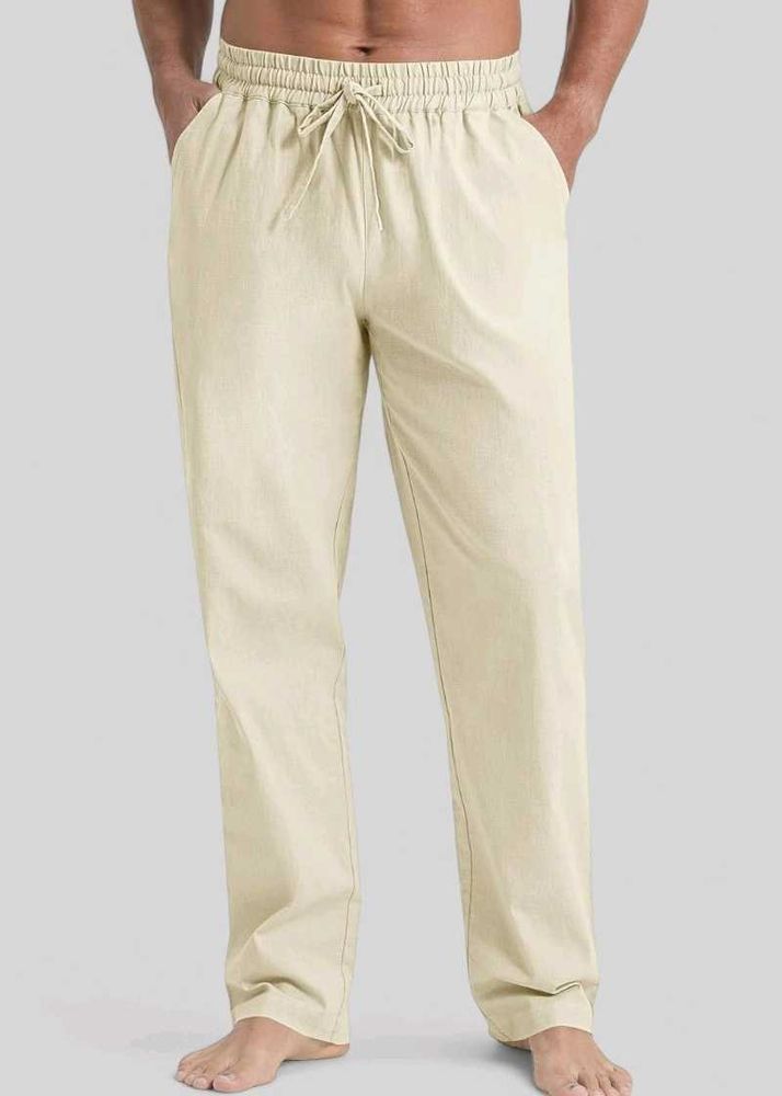 Men's Linen Casual Trouser
