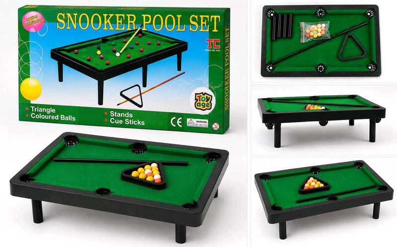 Kids Mini Snooker Pool Table