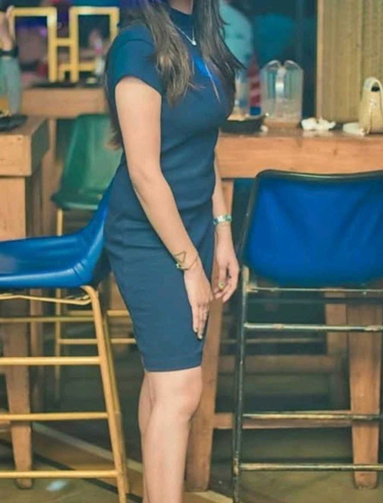 Navy Blue bodycon dress