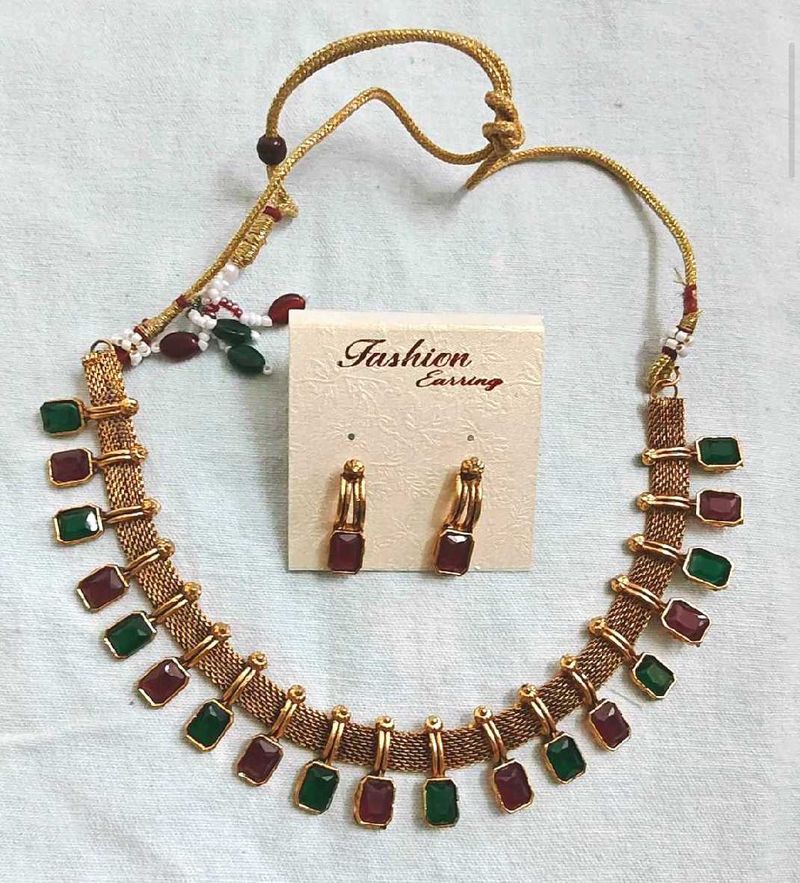 Elegant Necklace Earring Set 💝