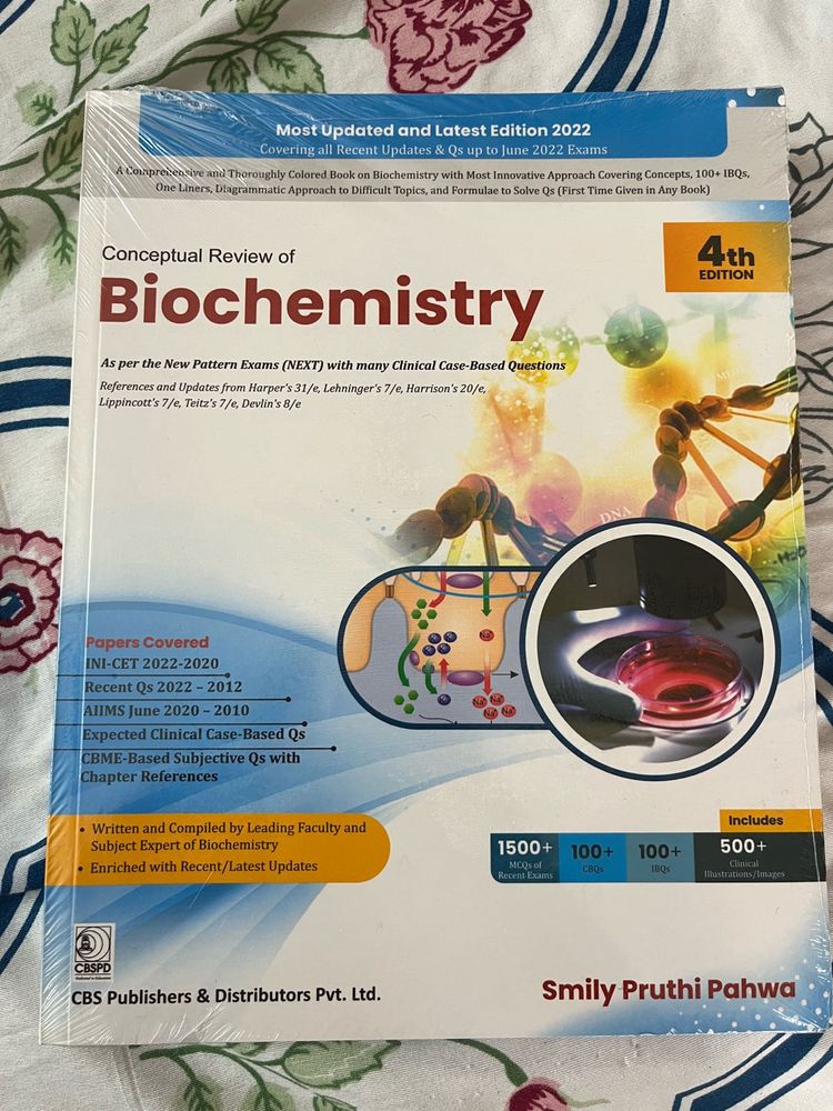 Conceptual Review of Biochemistry 4th Edition