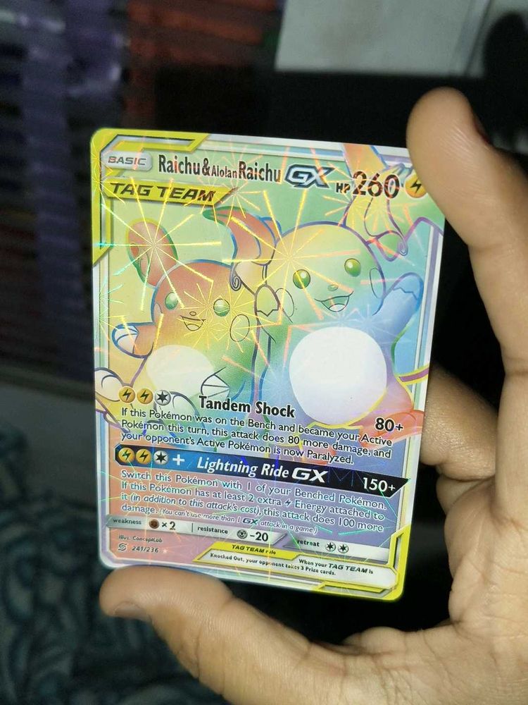 Alolan Raichu GX Ta