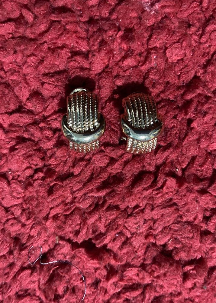 Elegant Gold Clip-On Earrings