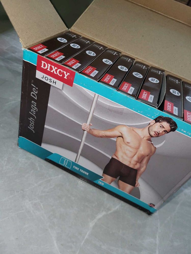 Pack of 10 Dixcy Josh Fine Trunk Underwear Size85c