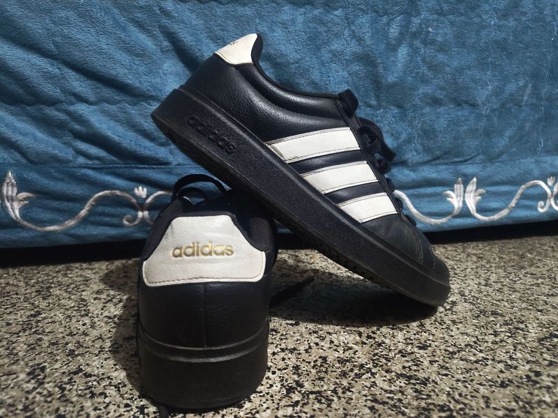 Adidas Black &amp; White Sneakers