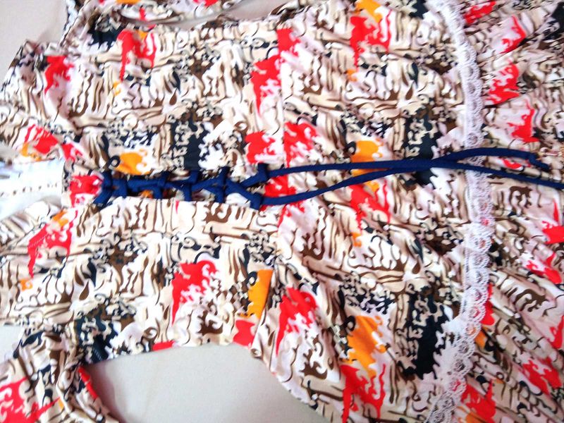 Floral printed