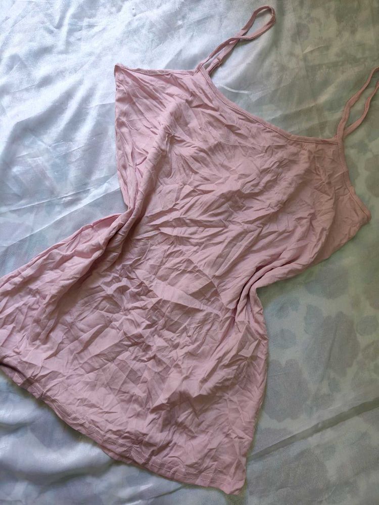 Pink Cami Slip