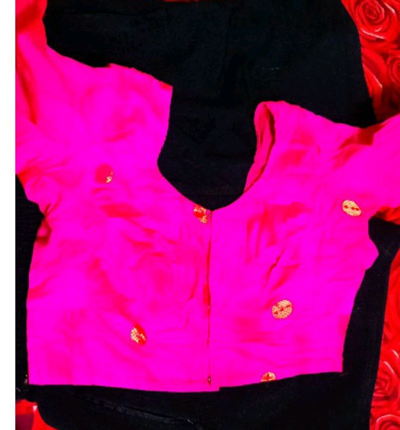Blause For Women Pink Colour