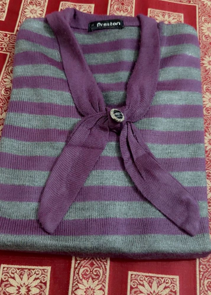 Preston Striped Cardigan