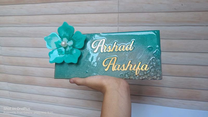 Customized Resin Name Plate