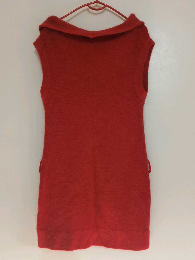 Red Off shoulder Dress
