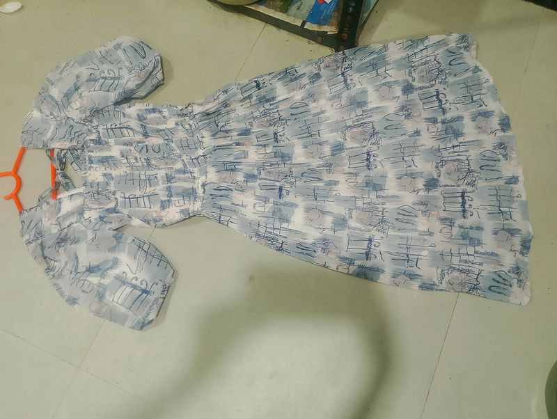 No Use Midi Dress Georgette Kapda Hai