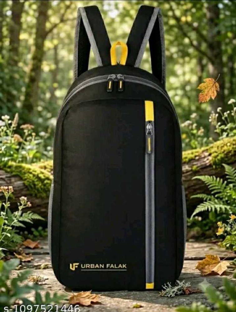 Urban Falak Black Backpack