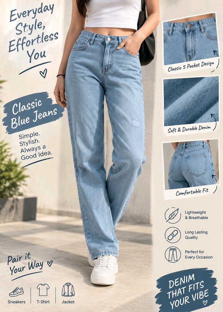 Classic Blue Jeans