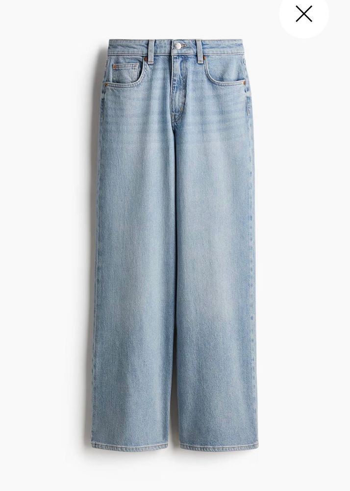 H&amp;m straight jeans