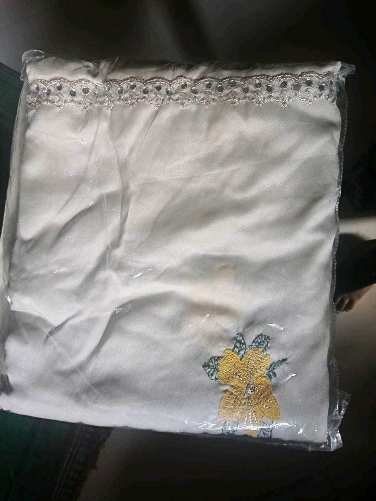 Embroidered saree