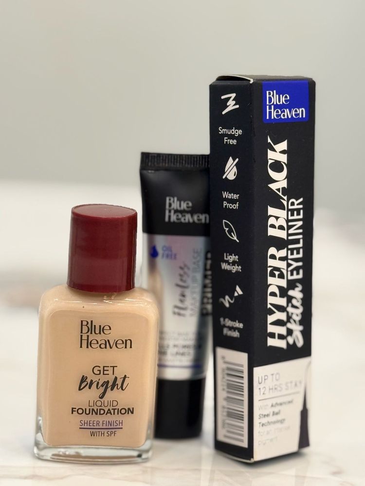 Blue Heaven Foundation &amp; Eyeliner Set