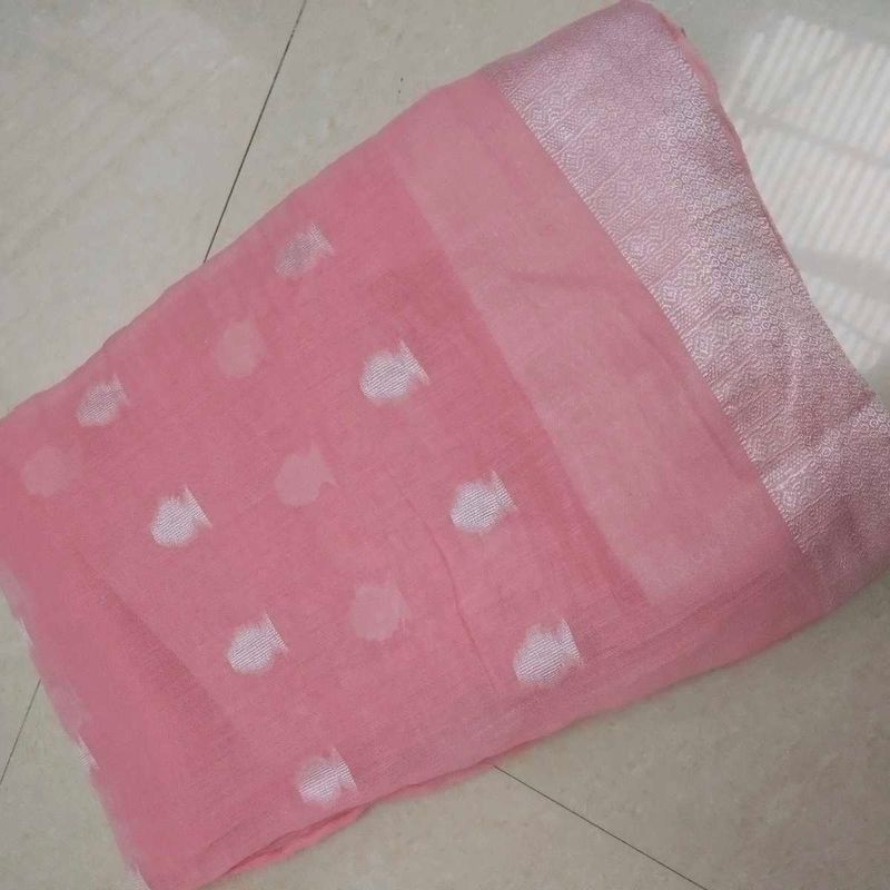 Elegant Pink Saree