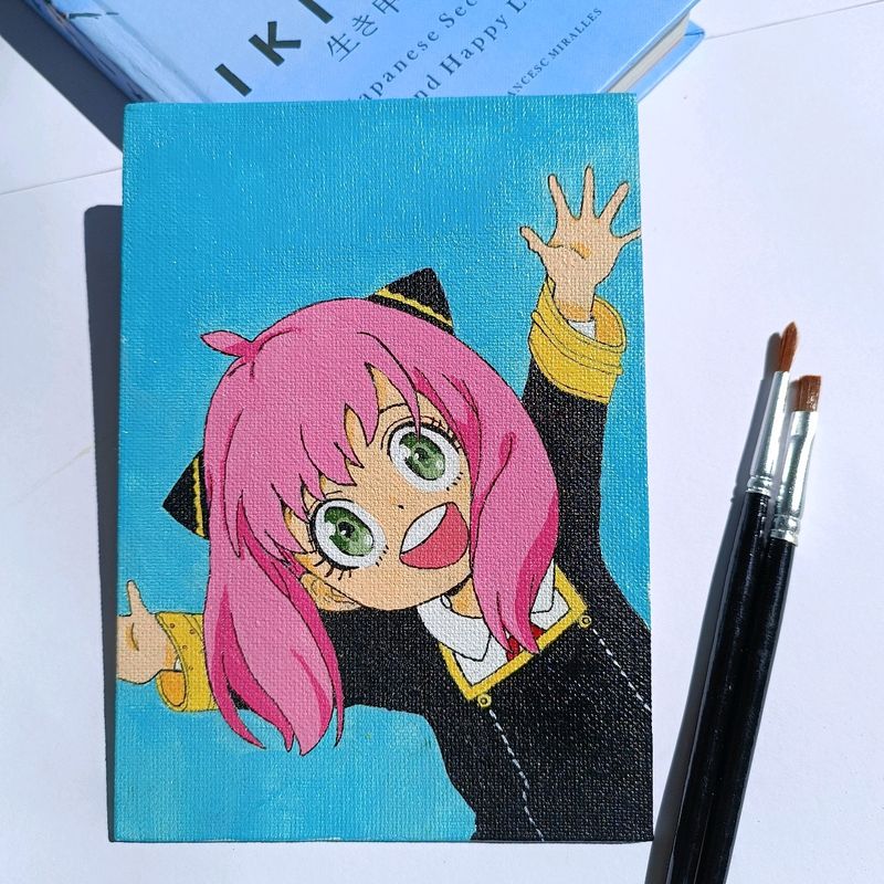 Anya Forger (Anime) Canvas Painting