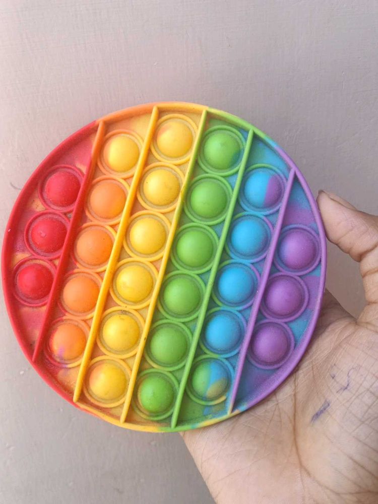 Rainbow Pop-It Fidget Toy