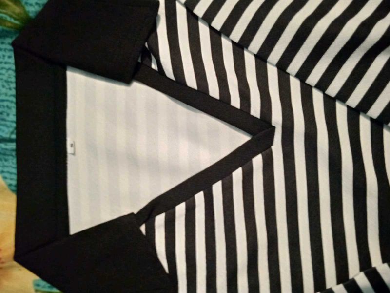 striped polo tshirt full sleeves