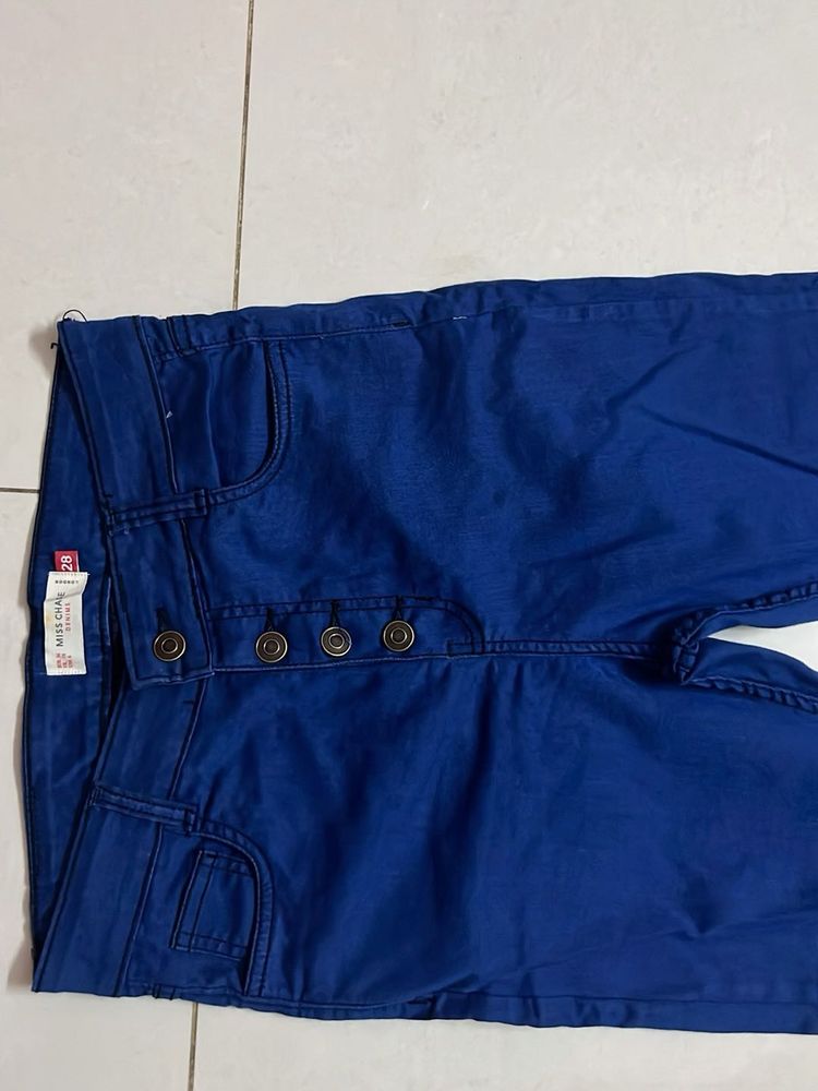 High waist Button-Up Pants