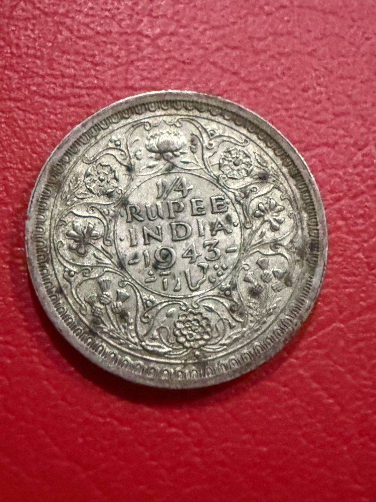 1/4 George v1 1943 large 3 Bombay