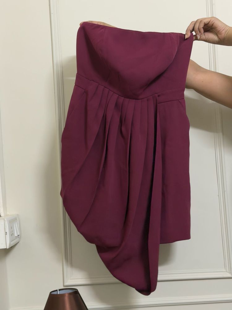 Forever 21 Tube Dress with Pockets &amp; Drape style