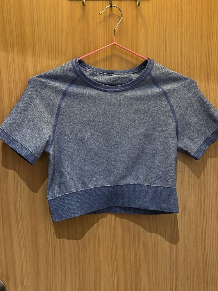 Decathlon Sporty Crop Top | Gym Wear 🏋🏻‍♀️
